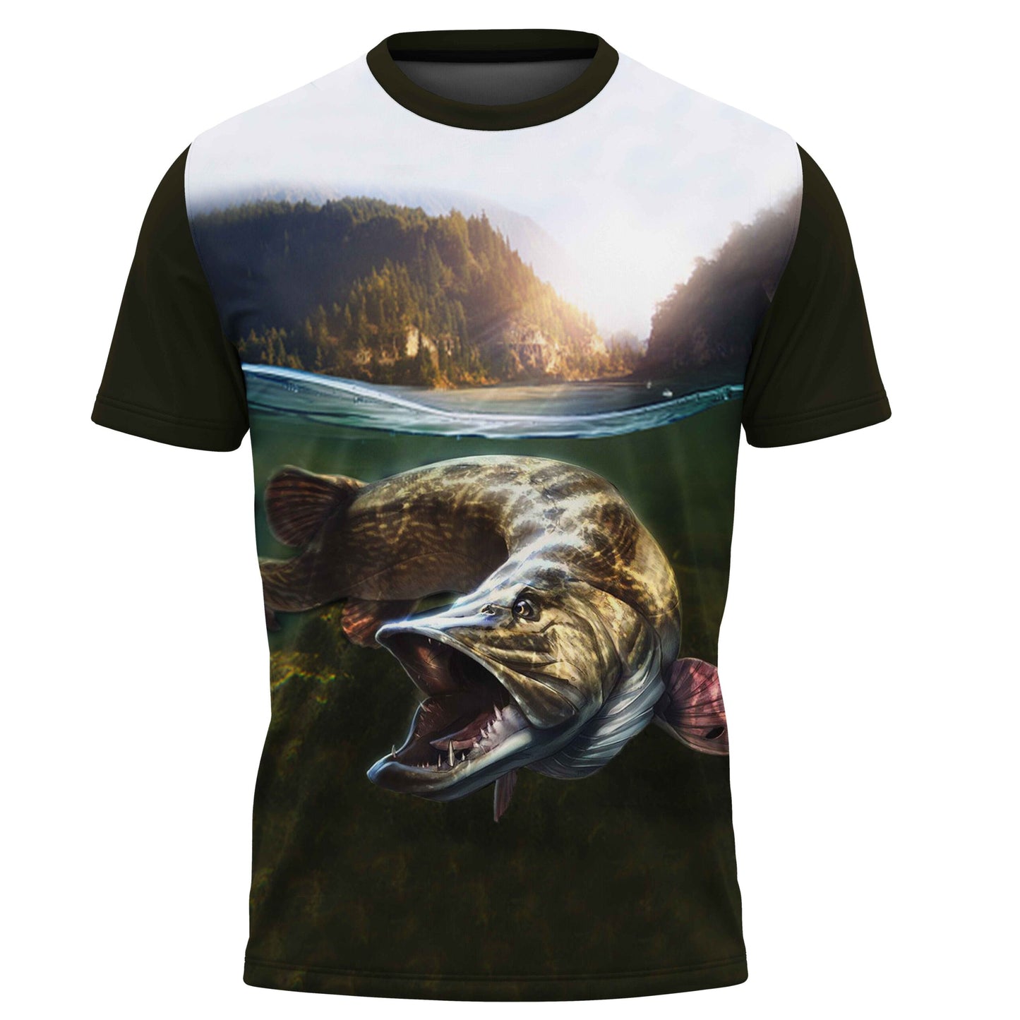 T-Shirt Pike Fishing F071