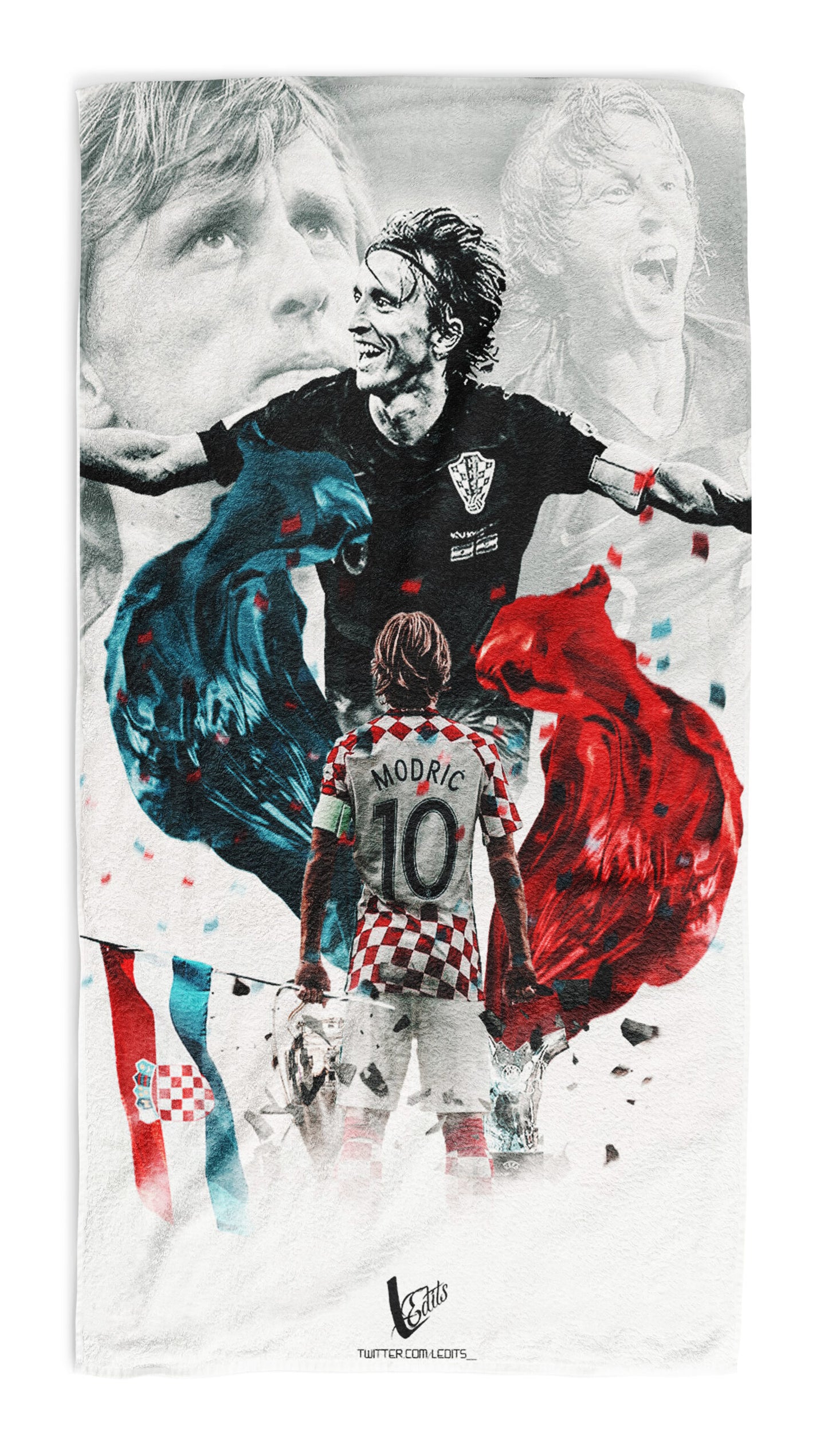 Towel 70x140cm Luka Modrić C148