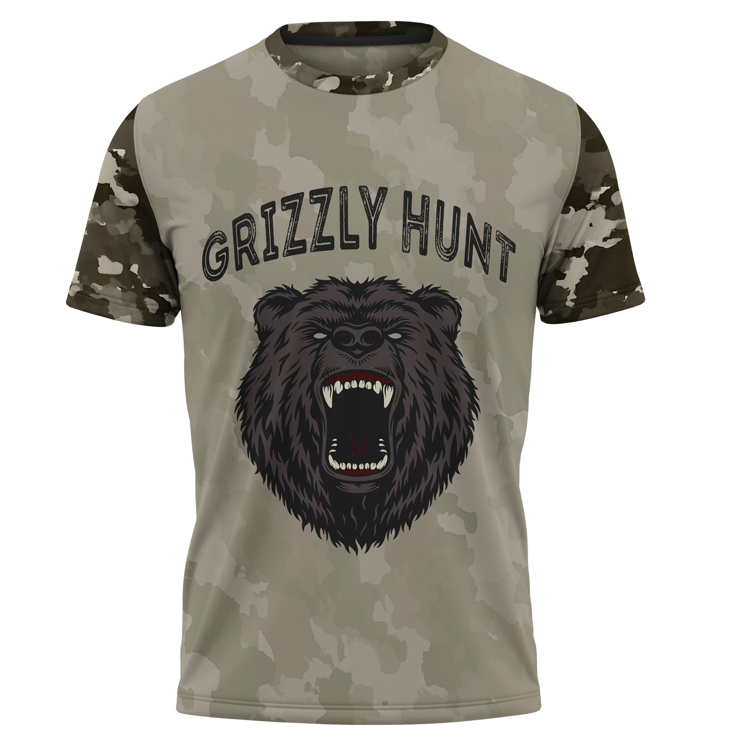 T-Shirt Grizzly Hunt F085