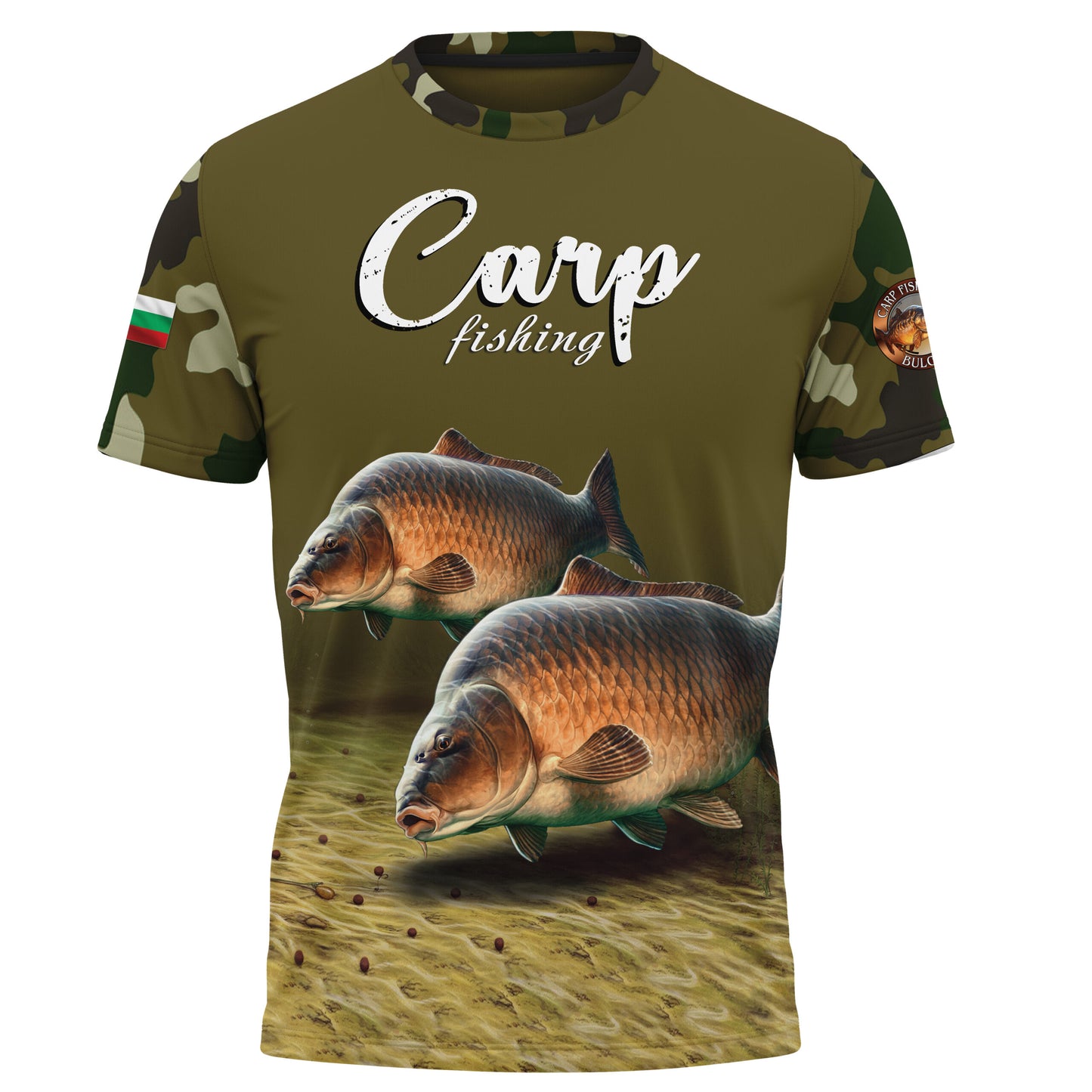 T-Shirt Camouflage Carp F039