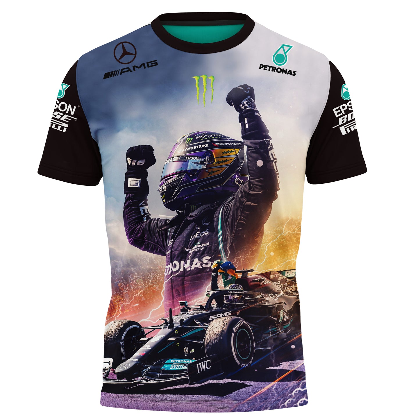 T-Shirt Lewis Hamilton F1 D081