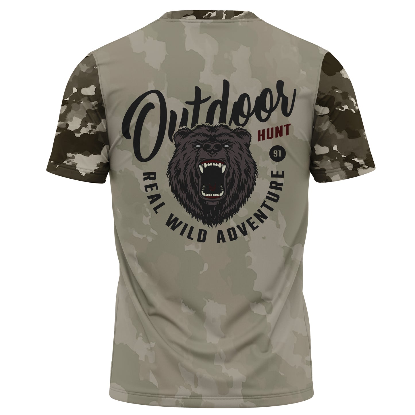 T-Shirt Grizzly Hunt F085