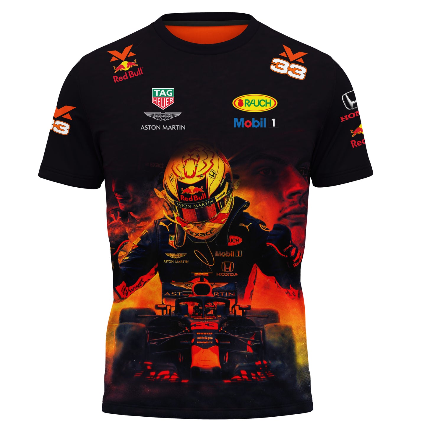 T-Shirt Max Verstappen F1 D080