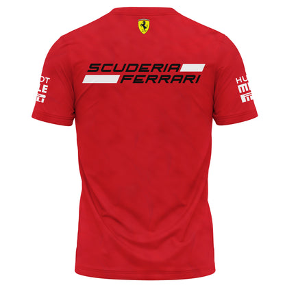 T-Shirt Charles Leclerc Ferrari F1 D038