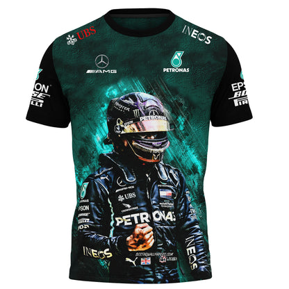 T-Shirt Lewis Hamilton F1 D039