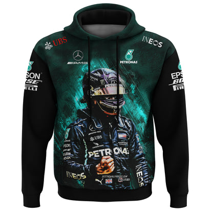 Hoodie Lewis Hamilton F1 D039