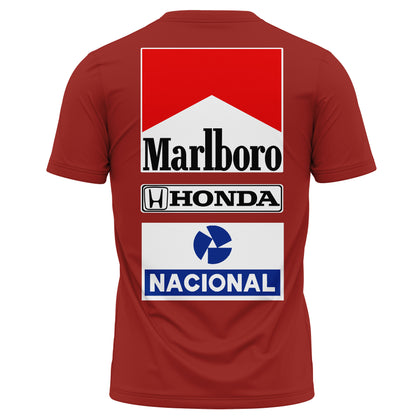 T-Shirt Ayrton Senna F1 D040