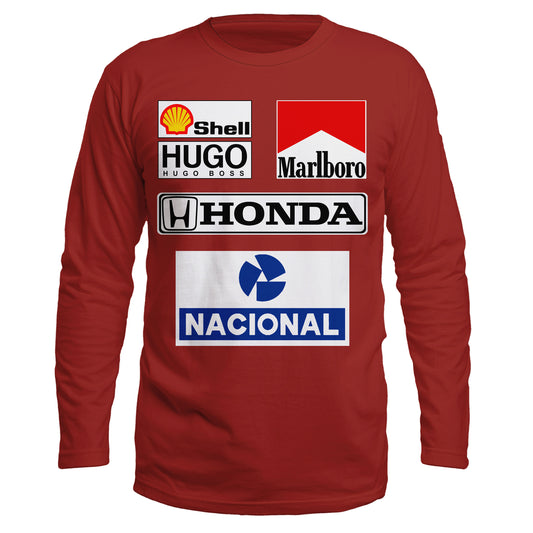 Sweatshirt Ayrton Senna F1 D040