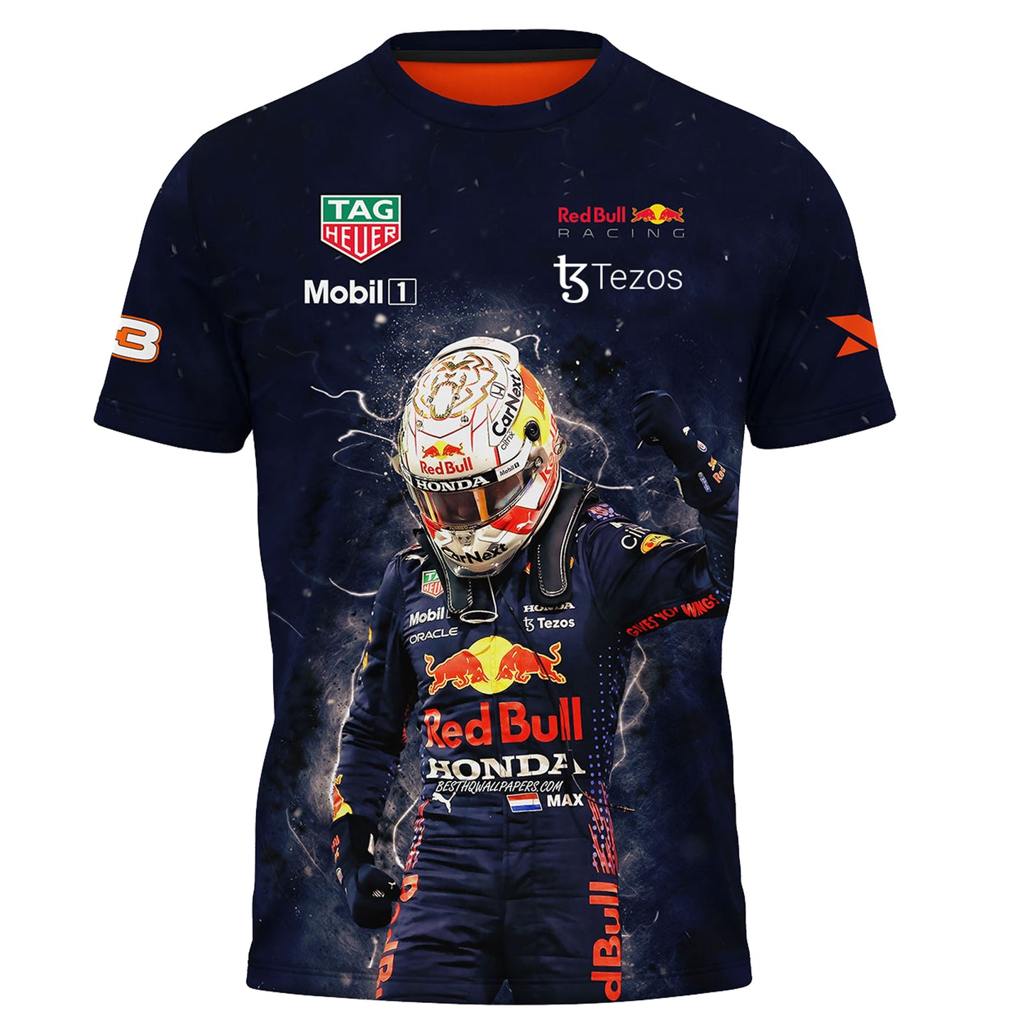 T-Shirt Max Verstappen F1 D045