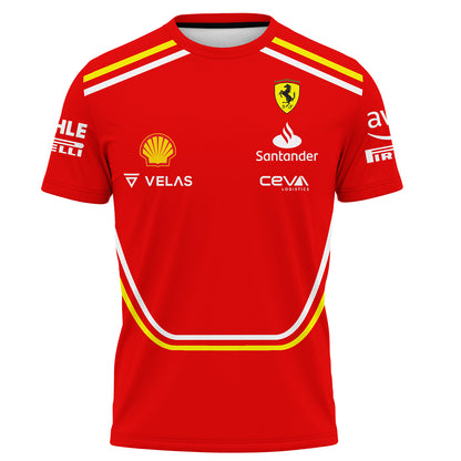 T-Shirt Charles Leclerc Ferrari F1 D117