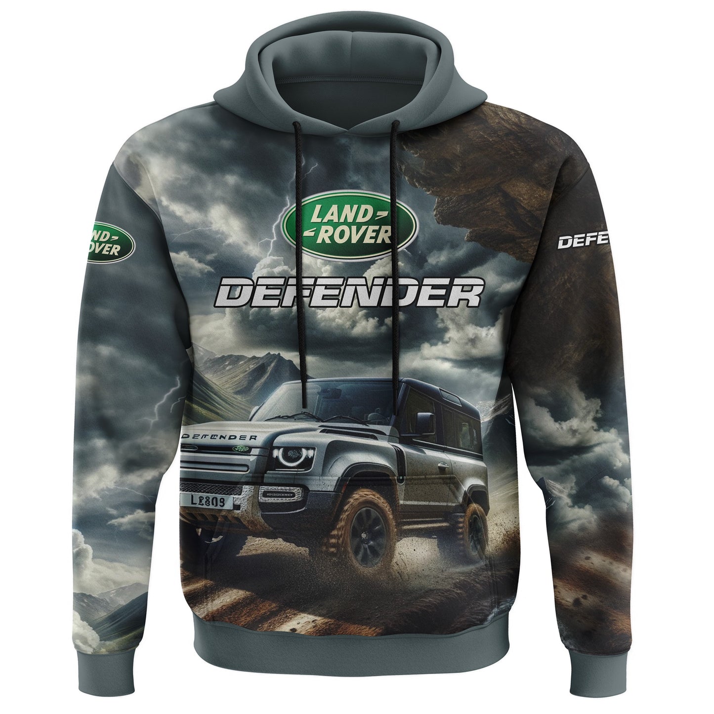 Hoodie Land Rover Defender D128