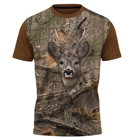 T-Shirt Deer Camouflage F024