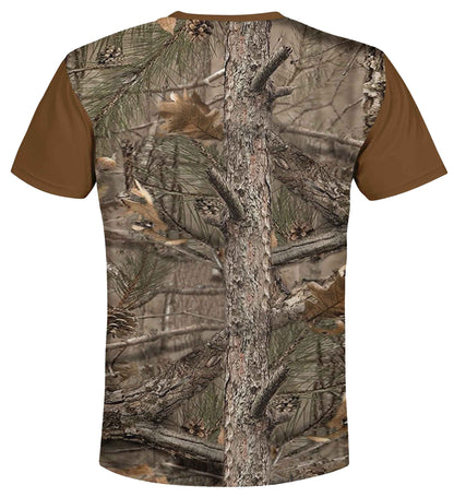 T-Shirt Camouflage Deer F027