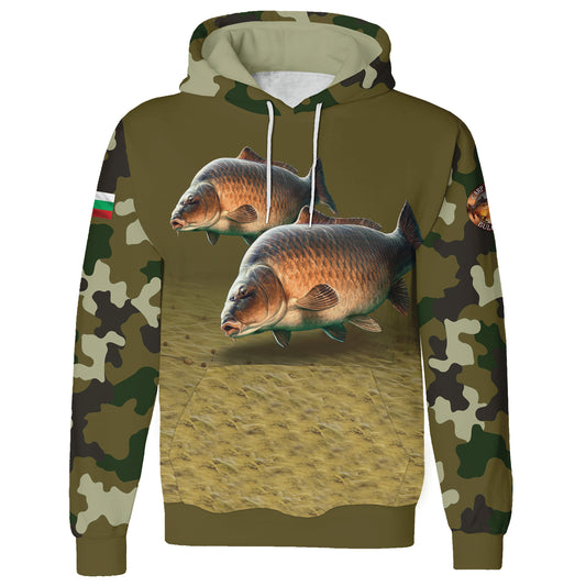 Hoodie Camouflage Carp F039