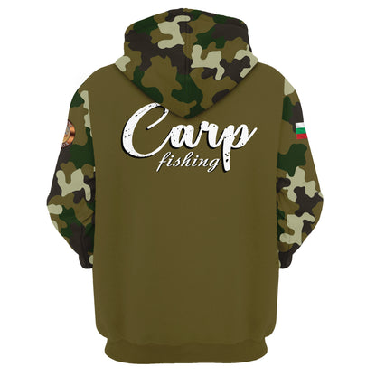 Hoodie Camouflage Carp F039