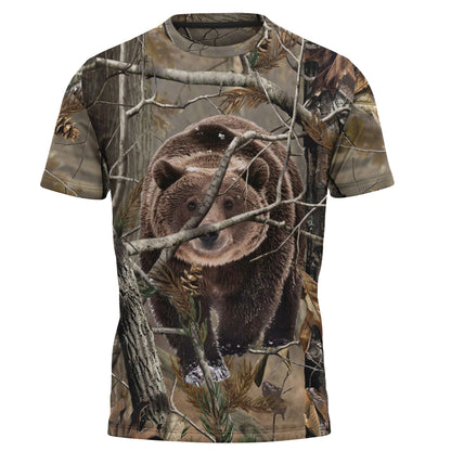 T-Shirt Bear Camouflage F063