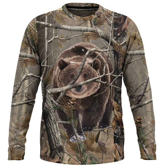 Sweatshirt Bear Camouflage F063