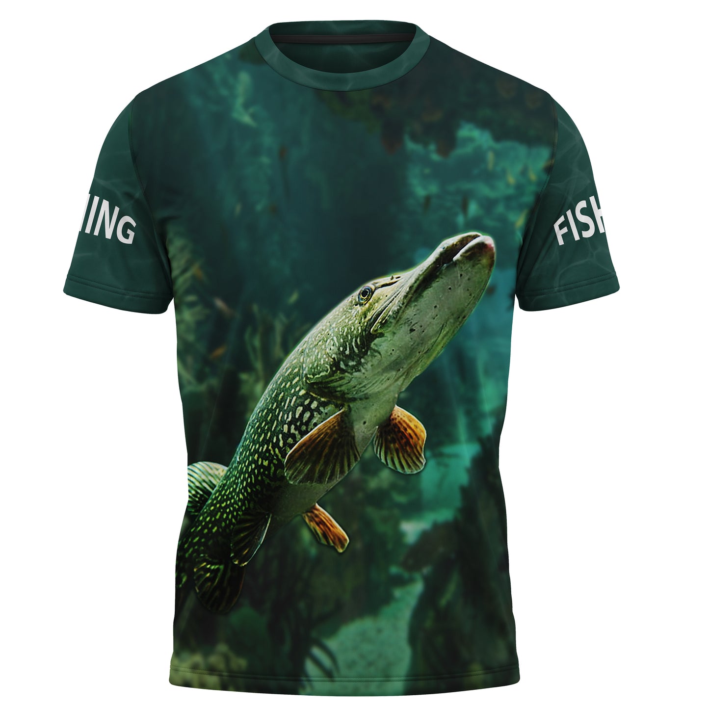 T-Shirt Pike Fishing F084