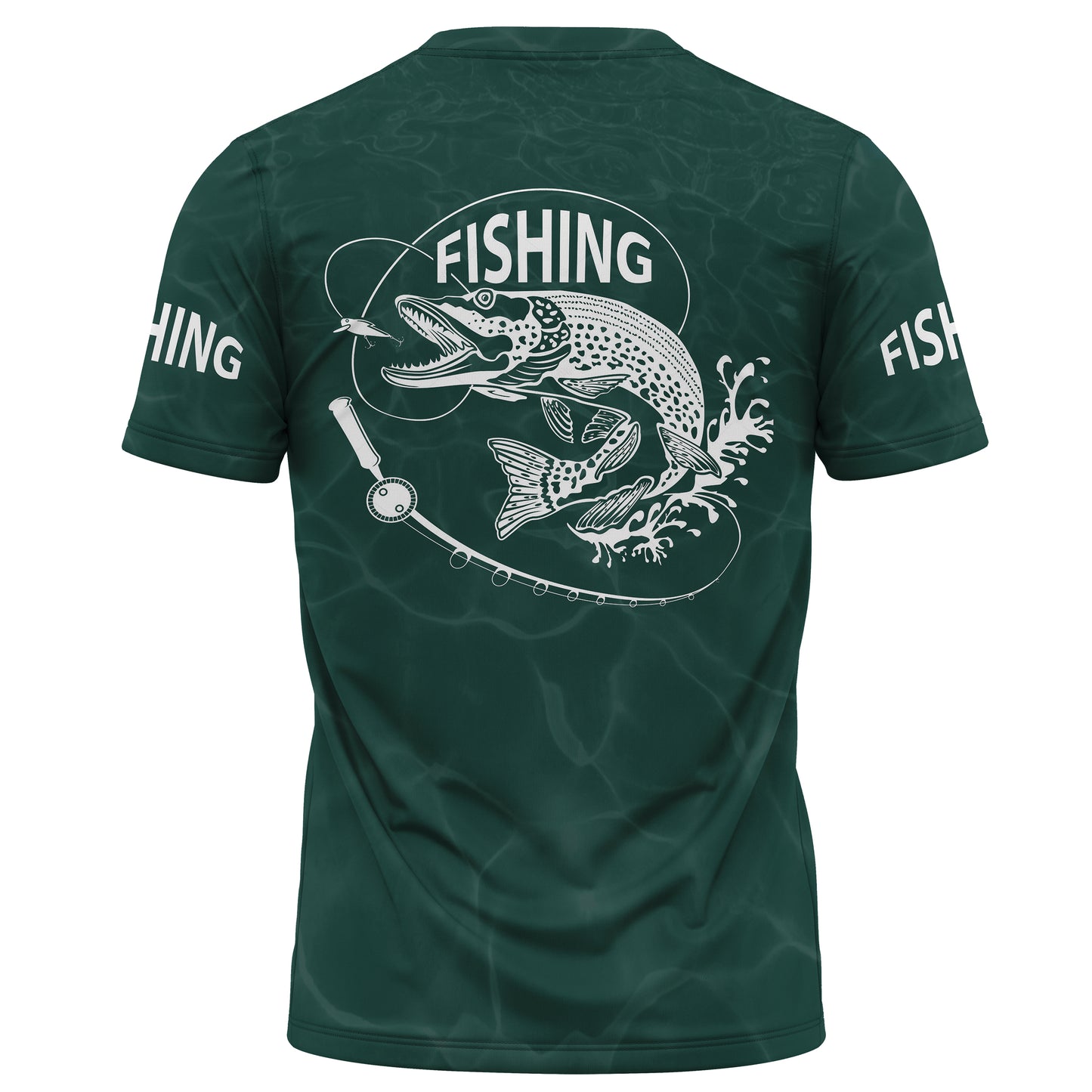 T-Shirt Pike Fishing F084