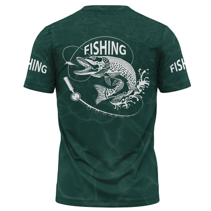 T-Shirt Pike Fishing F084