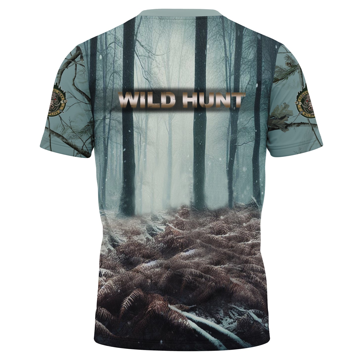 T-Shirt Wolf Hunt F090