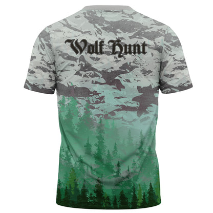 T-Shirt Wolf Camouflage F109