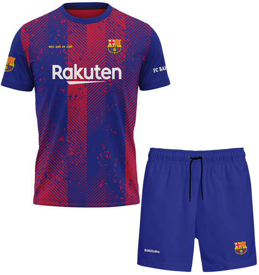 T-Shirt and Shorts Barcelona S027