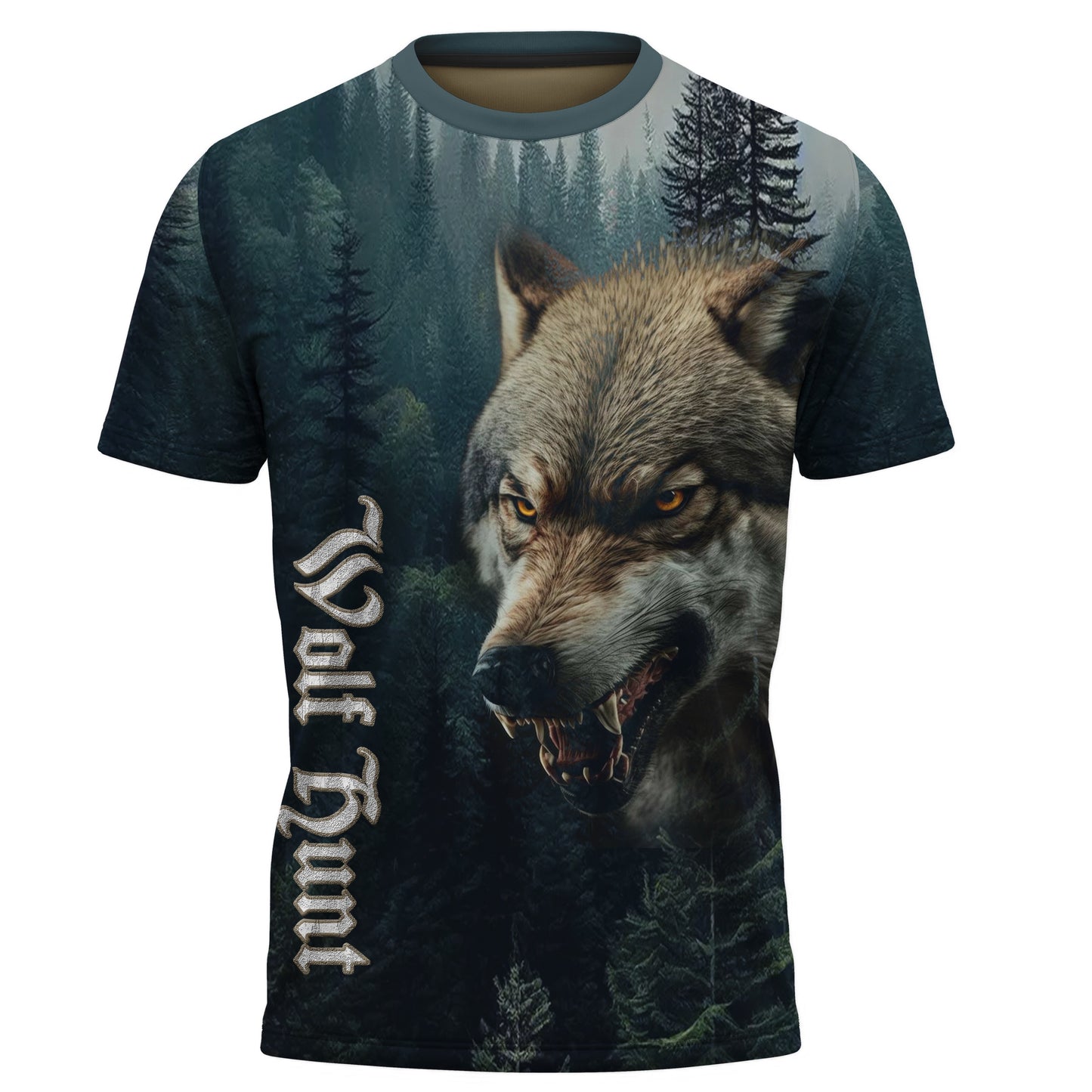 T-Shirt Wolf Camouflage F110