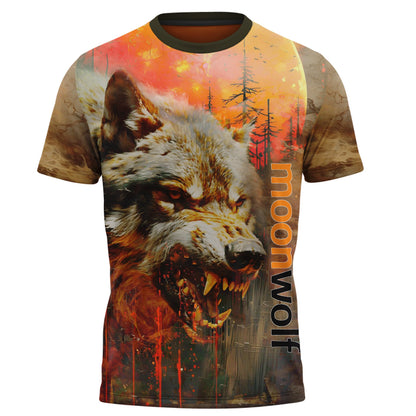 T-Shirt Moon Wolf F117