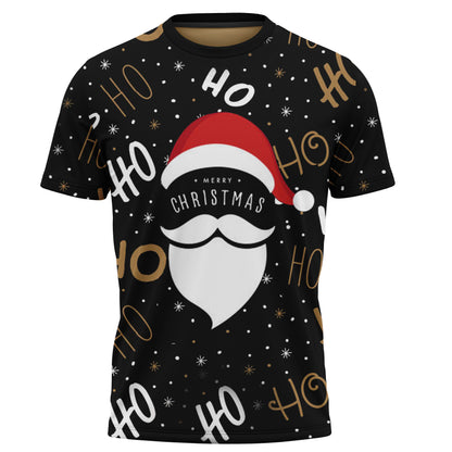 T-Shirt Merry Christmas Santa Claus Y016