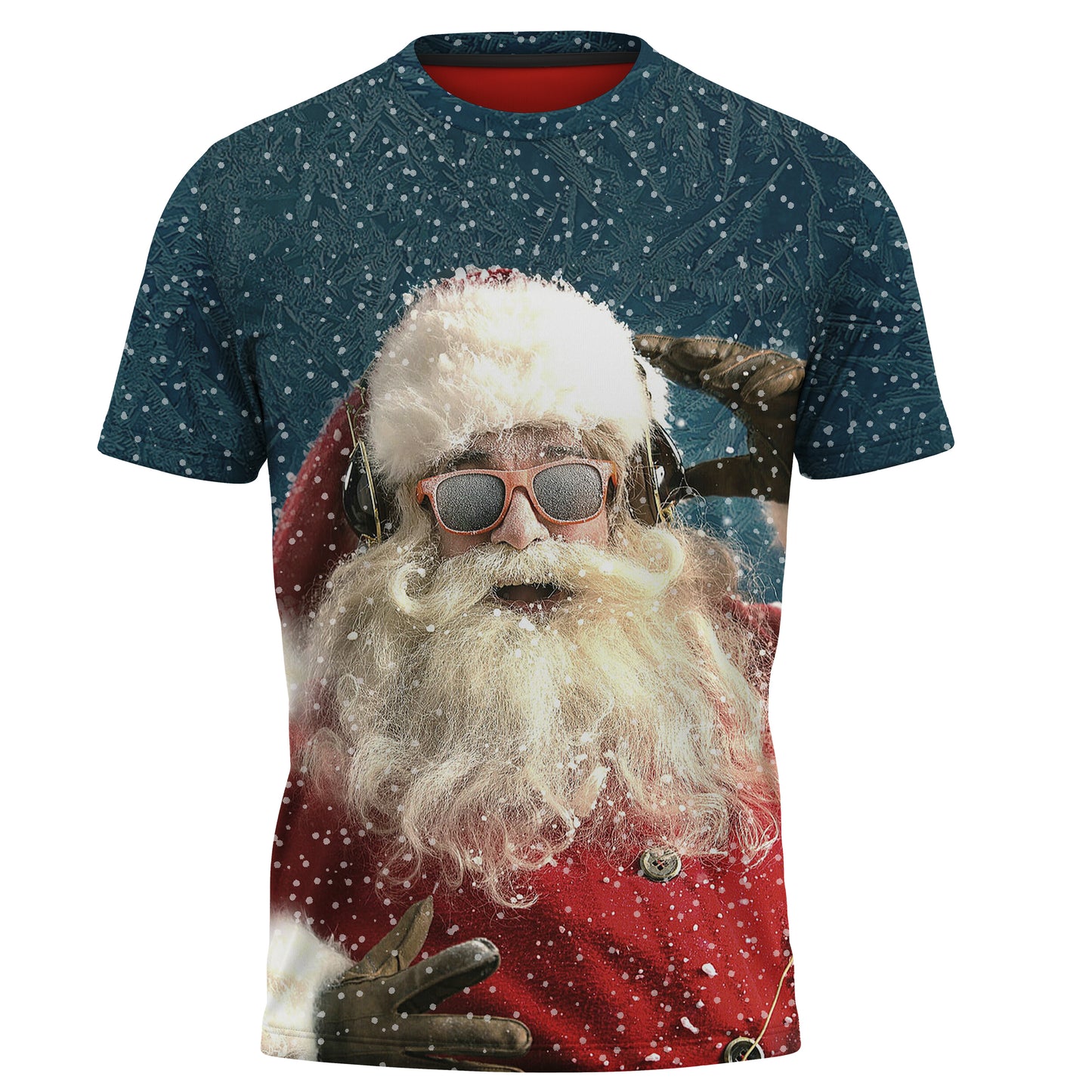 T-Shirt Merry Christmas Santa Claus Y018